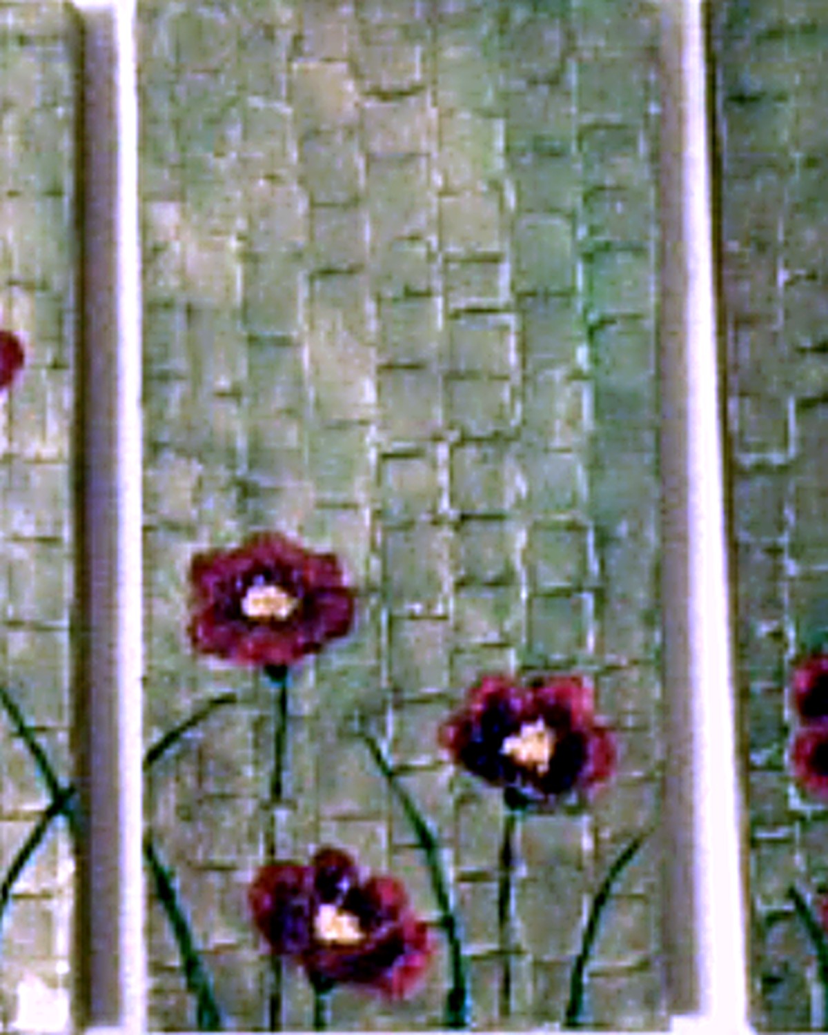 Red Flowers (Triptych)